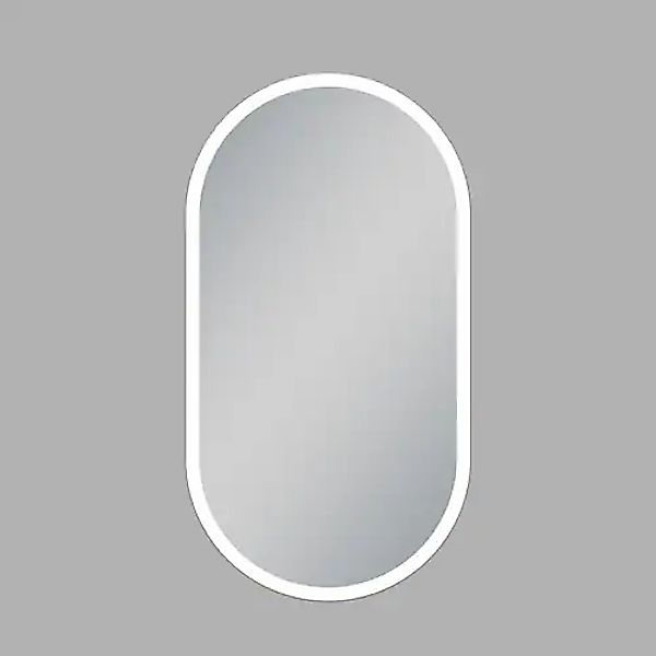 Talos Badezimmerspiegelschrank "Talos Oval Vento", austauschbare LED-Beleuc günstig online kaufen