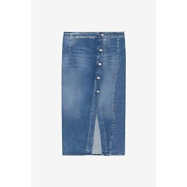 Le Temps des Cerises  Röcke Rock gerade aus denim RAPHI günstig online kaufen