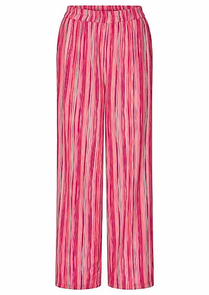 GOLDNER Stoffhose "Palazzohose VERA mit Längsstreifen" günstig online kaufen