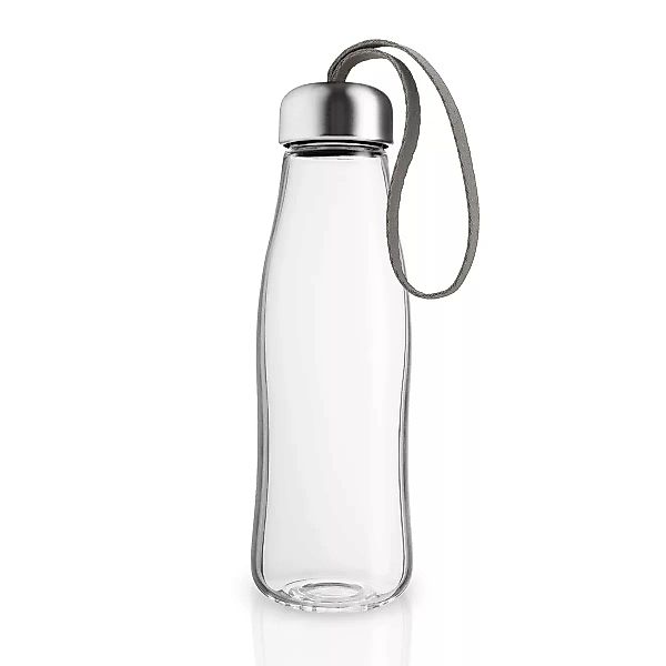 Eva Solo Trinkflasche aus Glas 0,5 L Taupe günstig online kaufen