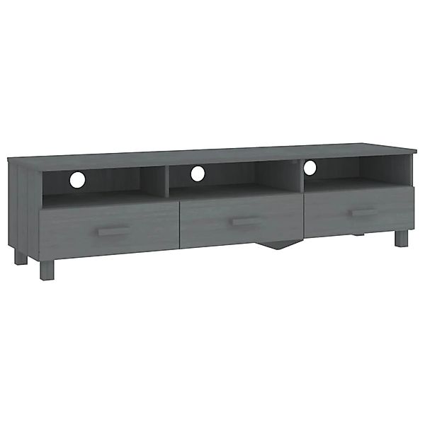 Tv-schrank Weiß 158x40x40 Cm Massivholz Kiefer günstig online kaufen