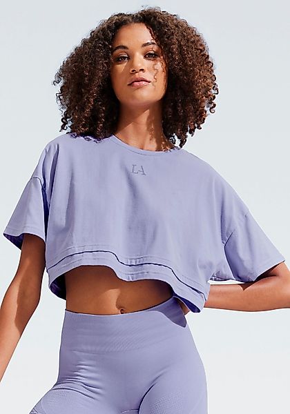 LASCANA Kurzarmshirt mit kastigem Schnitt und günstig online kaufen