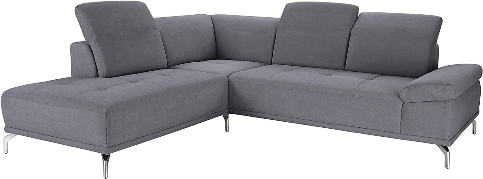 Places of Style Ecksofa "Caluna", Inkl.Sitztiefenverstellung, wahlweise mit günstig online kaufen