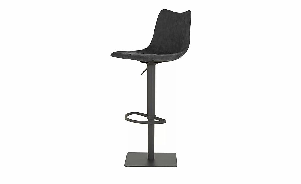 Barhocker  MyToby ¦ schwarz ¦ Maße (cm): B: 43 T: 50.0 Polstermöbel > Hocke günstig online kaufen
