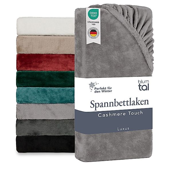 Blumtal Spannbettlaken Spannbettlaken Cashmere Touch - günstig online kaufen