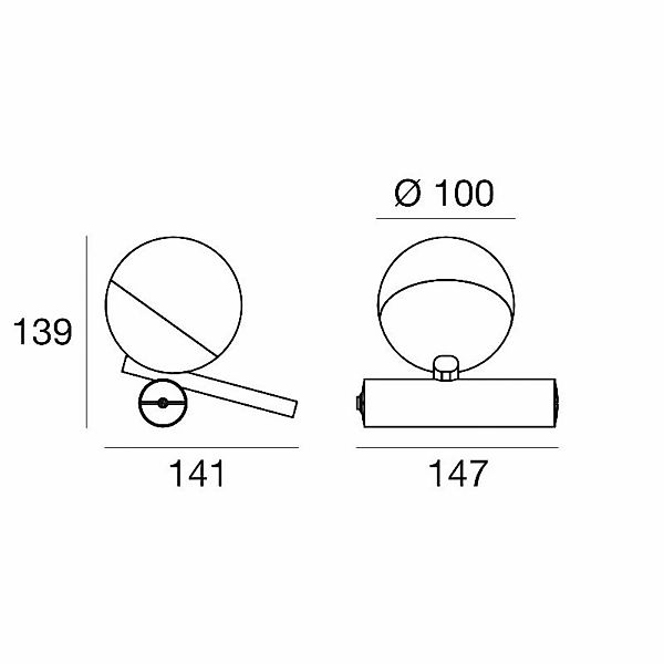 LED-Tischleuchte Rossini, weiß, Aluminium, PMMA, Dimmer günstig online kaufen