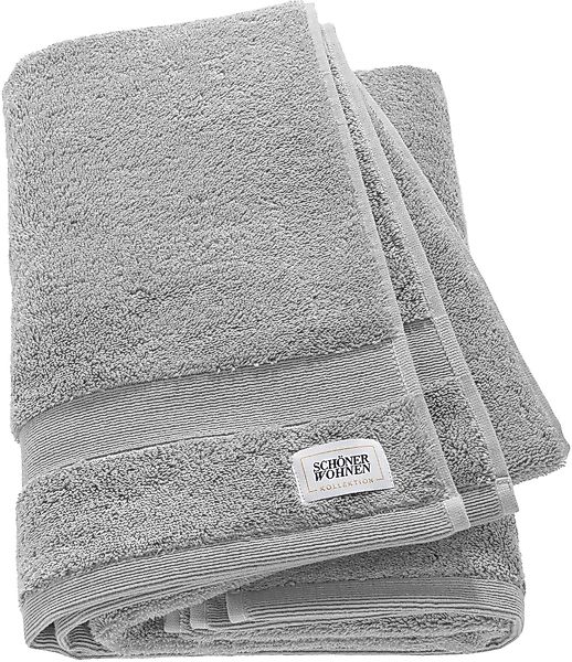 SCHÖNER WOHNEN-Kollektion Badetuch Cuddly, Frotteevelours (1-St), günstig online kaufen