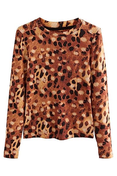 Next T-Shirt Weiches, geripptes, leichtes Langarmshirt (1-tlg) günstig online kaufen