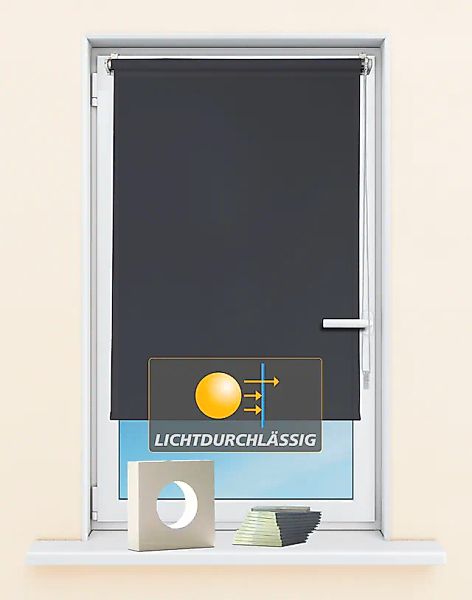 Kutti Seitenzugrollo »Seitenzugrollo 'Ida', Lichtschutz, Klemmfix, ohne Boh günstig online kaufen