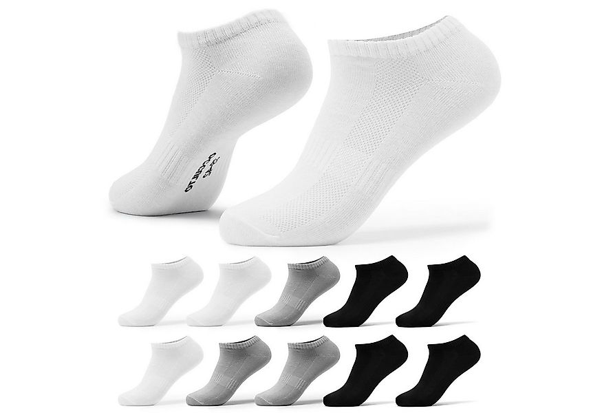 OCCULTO Sneakersocken Herren Sneaker Socken aus Bio-Baumwolle 10er Pack (Mo günstig online kaufen