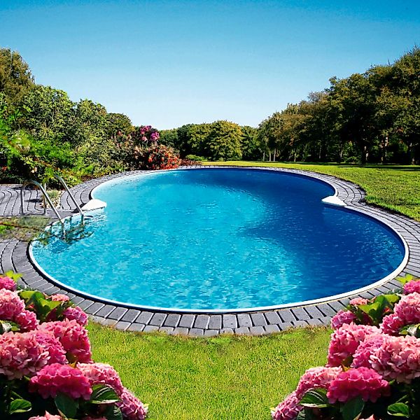 Clear Pool Achtformpool "PREMIUM MALLORCA" in verschiedenen Größen inkl. Bo günstig online kaufen