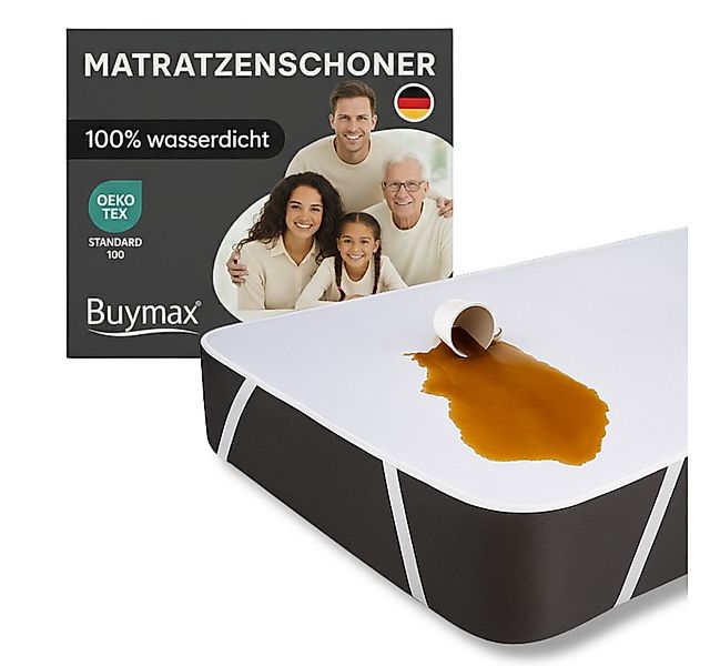 Matratzenschoner Matratzenauflage Buymax, 2-er Set Wasserdichter Matratzens günstig online kaufen
