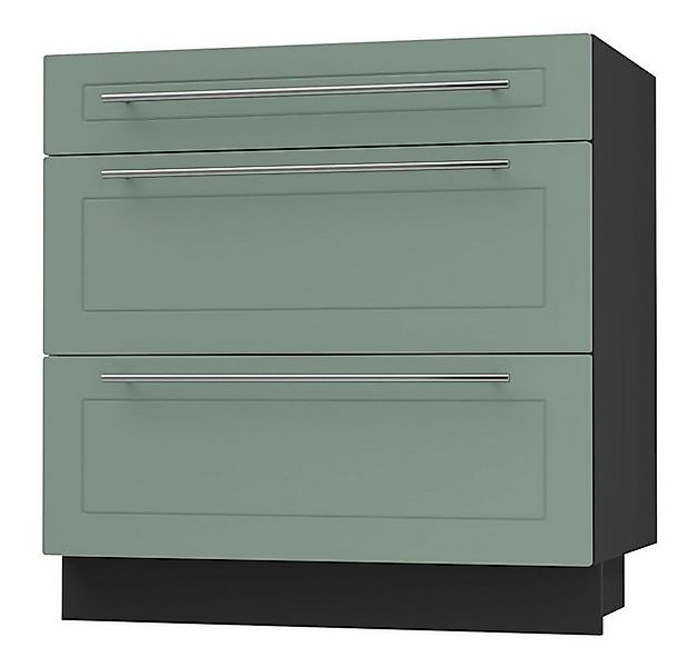 Feldmann-Wohnen Auszugsunterschrank Kvantum (3 Schubladen mit Teilauszug, S günstig online kaufen