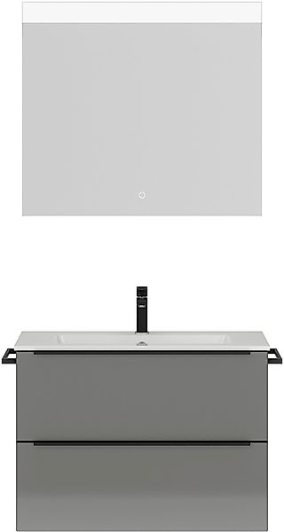 nobilia Badmöbel-Set "Levere" vormontiert, mit Soft-Close, 2 Stk. tlg. günstig online kaufen