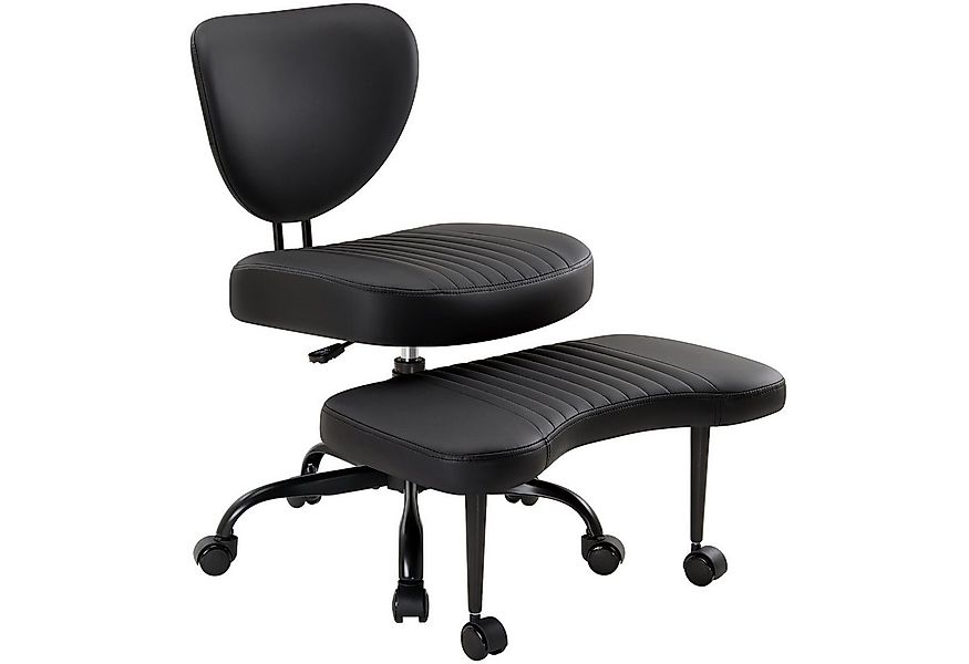 IWMH Bürostuhl mit Fußstütze, ADHS-Schreibtischstuhl mit Rollon, Höhenverst günstig online kaufen