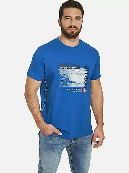 Jan Vanderstorm T-Shirt PITTER mit Ozeanmotiv günstig online kaufen