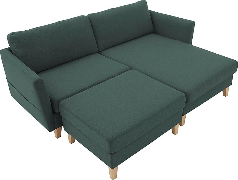 ATLANTIC home collection Hocker "Mailo" Maße (BxTxH): 88x69x45 cm, mit Mass günstig online kaufen