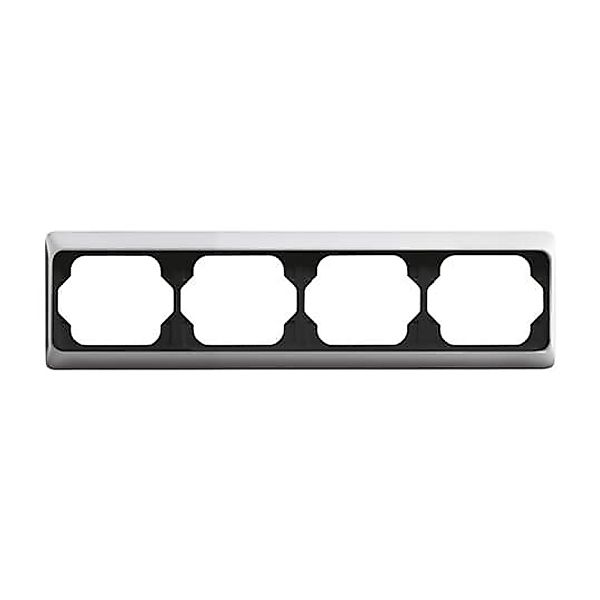 Busch-Jaeger Rahmen 4-fach titan, waager.,alpha 1724 KA-266 günstig online kaufen