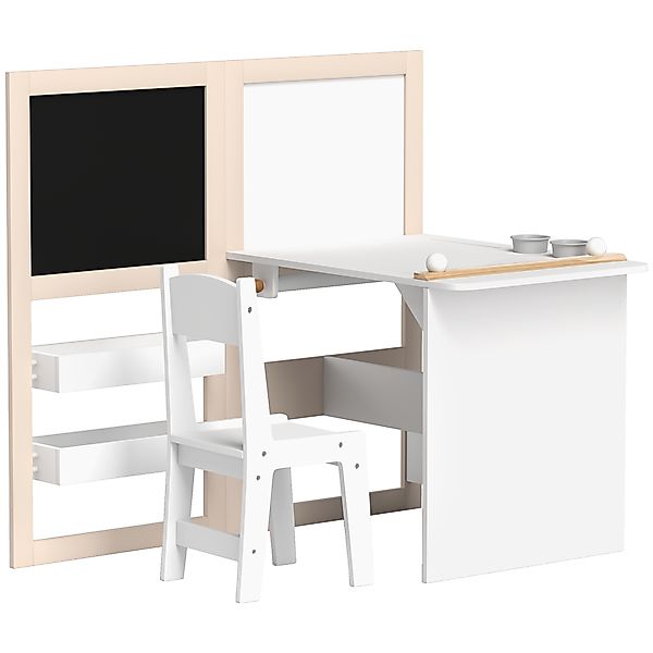 AIYAPLAY Kinder-Tisch mit Stuhl, Kinder-Tisch und Stuhl 3-in-1 mit klappbar günstig online kaufen
