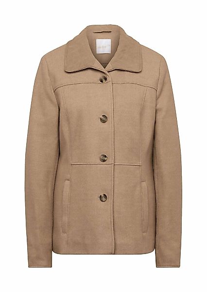 GOLDNER Kurzjacke "Kurzgröße Jacke in Velourslederoptik" Ohne günstig online kaufen