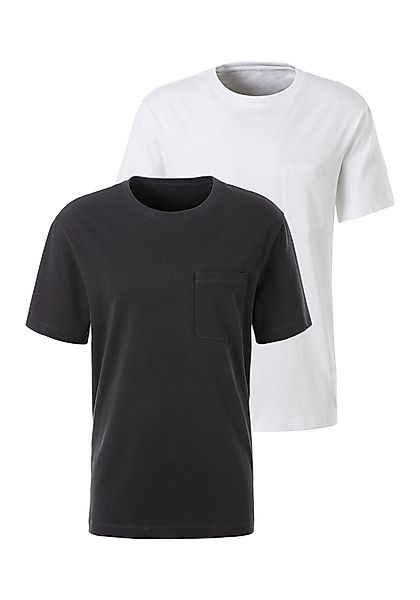 John Devin T-Shirt (2-tlg., 2er-Pack) mit günstig online kaufen