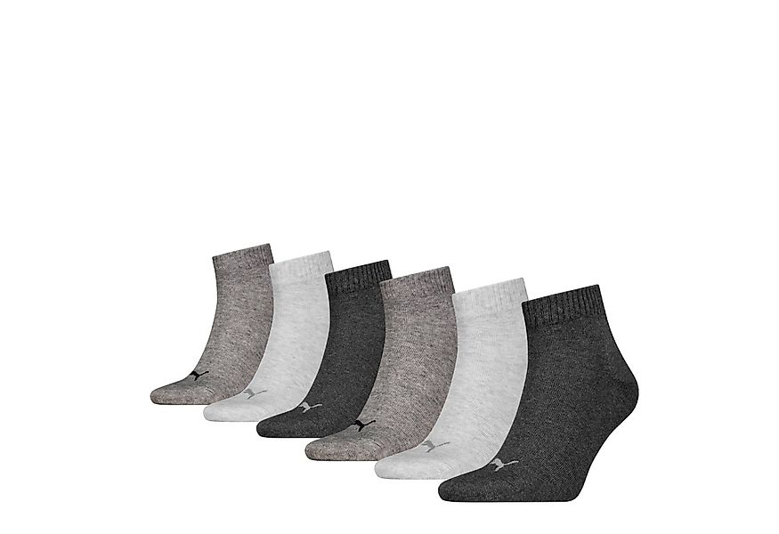 PUMA Kurzsocken PUMA UNISEX QUARTER PLAIN 6P ECOM (6-Paar) günstig online kaufen