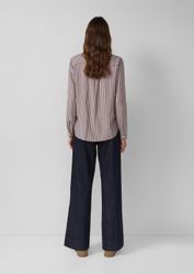 s.Oliver Langarmbluse Bluse Streifenbluse mit aufgesetzten günstig online kaufen