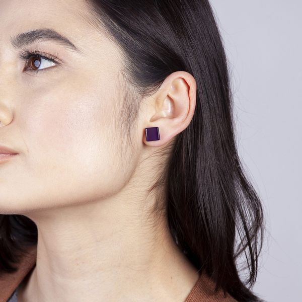 ALEXASCHA Paar Ohrstecker Kleine quadratische Stecker günstig online kaufen
