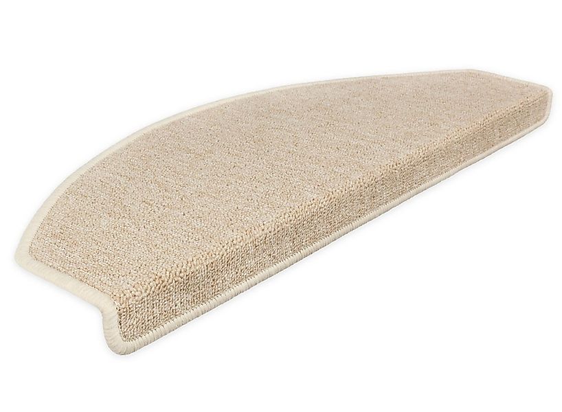Metzker® Stufenmatte Stufenmatten Rambo New Halbrund SparSet - Beige 18 Stü günstig online kaufen