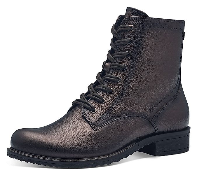 Tamaris Schnürstiefelette, Blockabsatz, Schnürboots, Busisnessschuh im glän günstig online kaufen