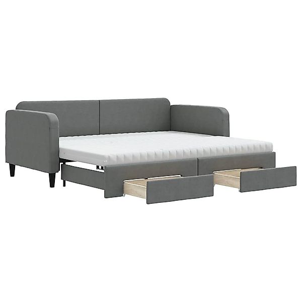 vidaXL Bett Tagesbett Ausziehbar mit Schubladen günstig online kaufen