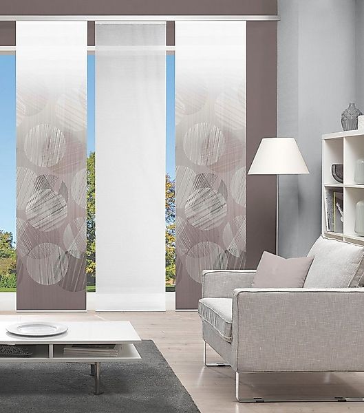 Vision S Schiebegardine CIRCO (1 St), Paneelwagen, halbtransparent, DIGITAL günstig online kaufen