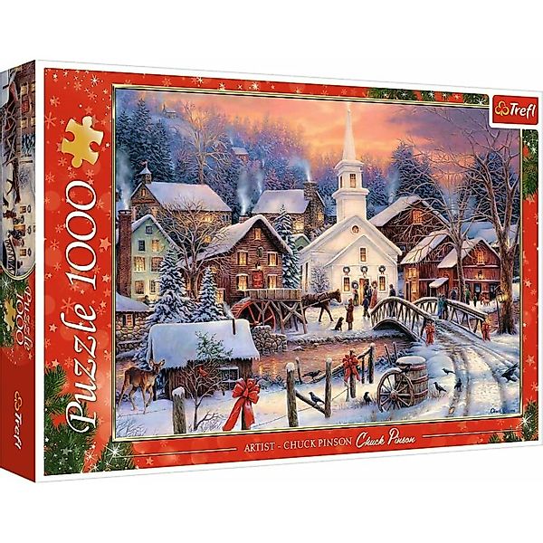 Trefl Puzzle White Christmas Puzzle 1000 günstig online kaufen