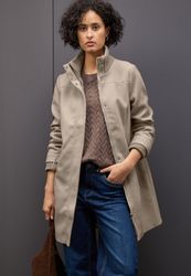 STREET ONE Wintermantel Stehkragen in Strickqualität, günstig online kaufen