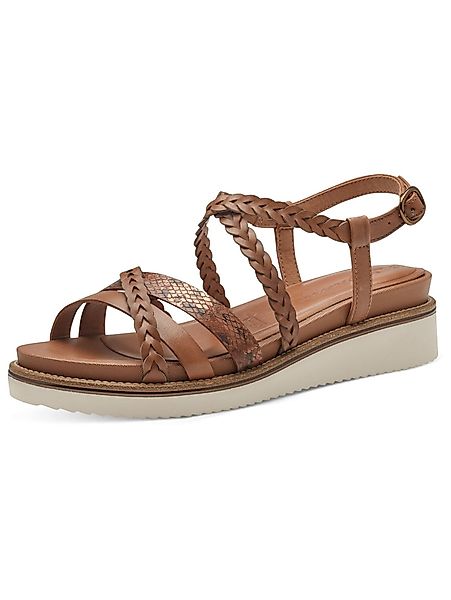 Tamaris Sandalen Leder/Synthetik Keilsandalette günstig online kaufen