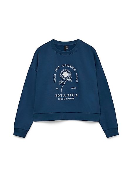 Vero Moda Sweatshirt VMULLA TRINA LS SWEAT BOX JRS mit Print günstig online kaufen