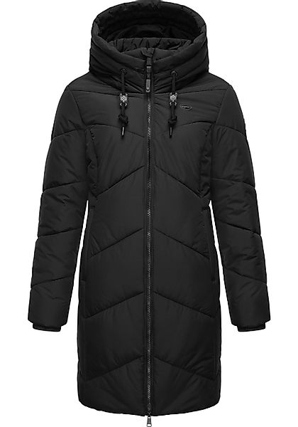 Ragwear Steppmantel "Novista", Stylischer Wintermantel mit zick zack Muster günstig online kaufen