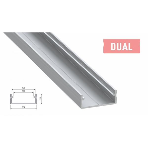 COFI 1453 Rahmenprofil LED Aluminium Profil günstig online kaufen