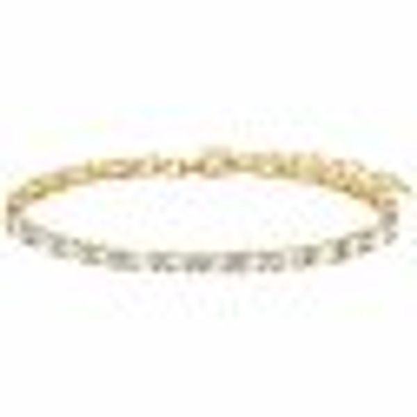 Armband 925/- Sterling Silber vergoldet 26 Zirkonia 19,5cm günstig online kaufen