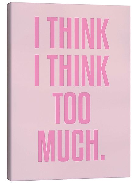 Posterlounge Wandbild I Think I Think günstig online kaufen