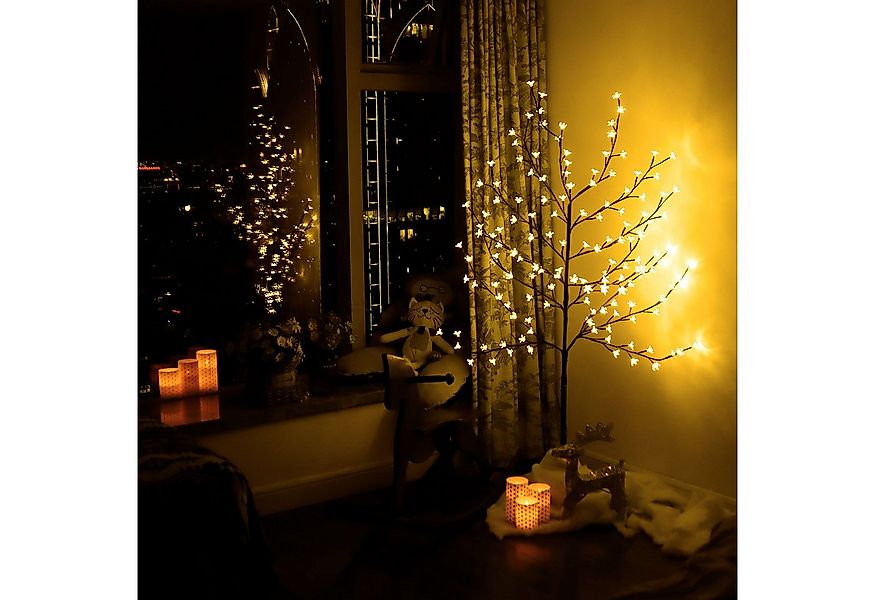 CCLIFE LED Baum Led Lichterbaum Indoor Weihnachtsbaum, Kirschblütenbaum Lic günstig online kaufen