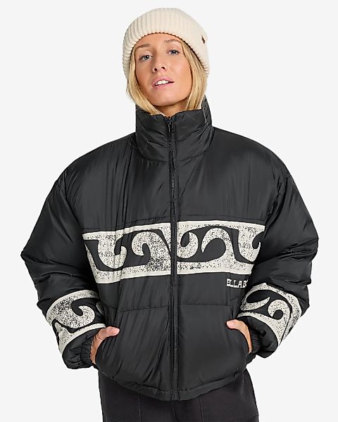 Billabong Steppjacke "COZY PUFFER" ohne Kapuze wasserabweisendes Obermateri günstig online kaufen