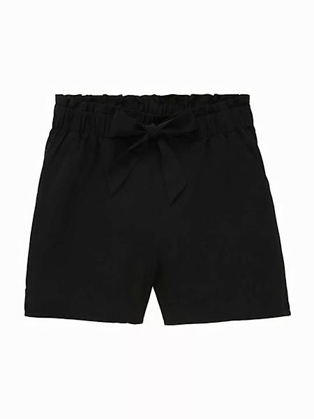 TOM TAILOR Denim Shorts, geraffte und mit Bindegürtel günstig online kaufen