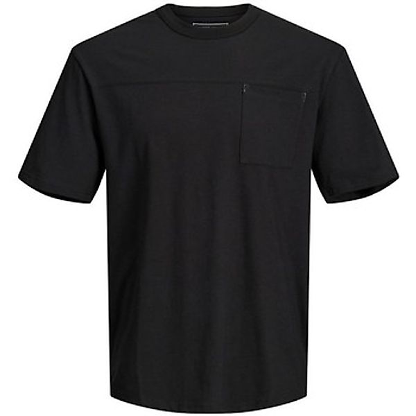 Jack & Jones  T-Shirts & Poloshirts 12205090 CREW NECK-BLACK RELAXED FIT günstig online kaufen