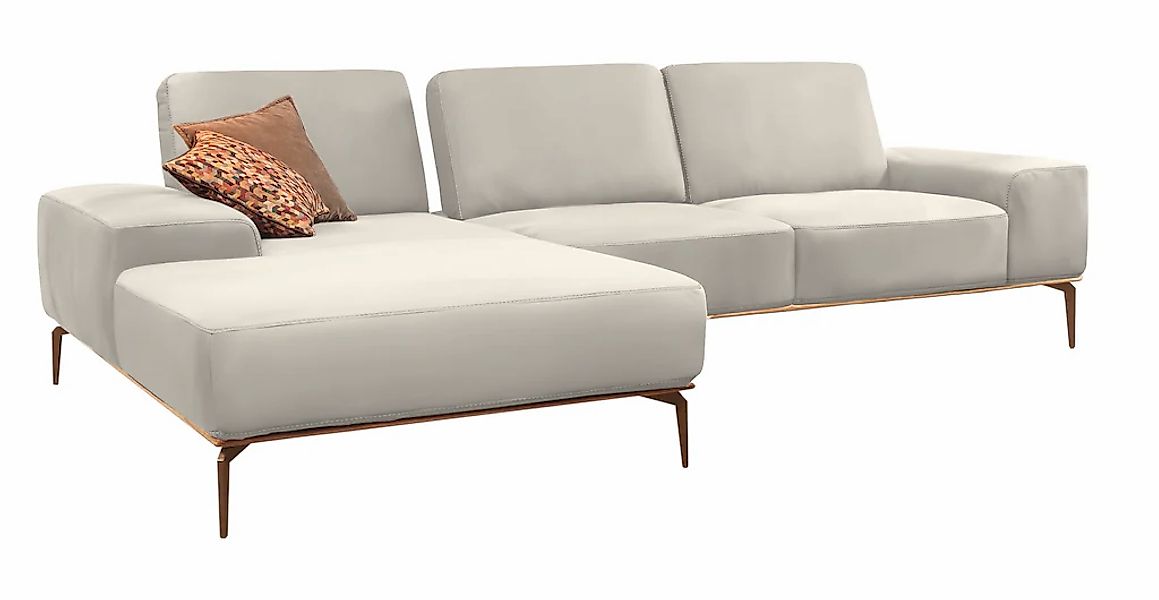 W.SCHILLIG Ecksofa "run, Designsofa mit tollem Sitzkomfort, bequem, L-Form" günstig online kaufen