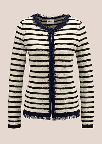 MADELEINE Strickjacke "Strickjacke Gestreifte Strickjacke in in Bouclé-Qual günstig online kaufen