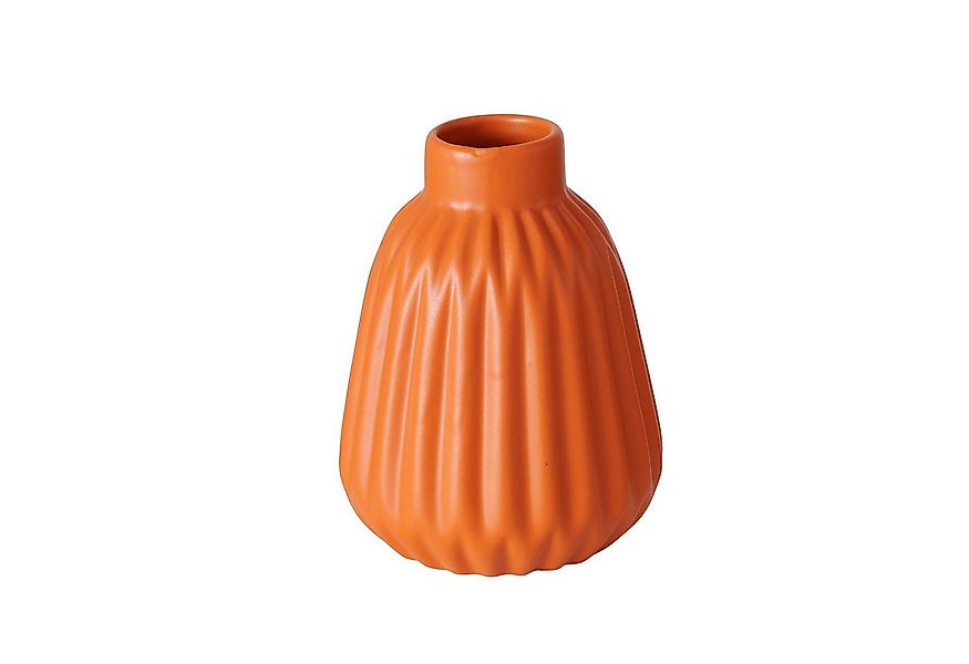 BOLTZE Dekovase Vase Esko 3er Set Orange Keramik 12cm (3 St) günstig online kaufen
