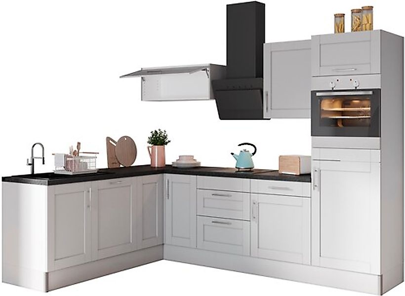 KOCHSTATION Küche »KS-Ahus«, 200 x 270 cm breit, wahlweise mit E-Geräten, S günstig online kaufen