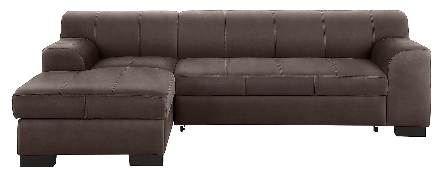 Home affaire Ecksofa »Falk klare Linien, elegant und zeitlos, L-Form« mit F günstig online kaufen