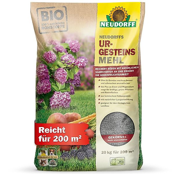 Neudorff Bodenverbesserer UrgesteinsMehl 20 kg, erhöht günstig online kaufen
